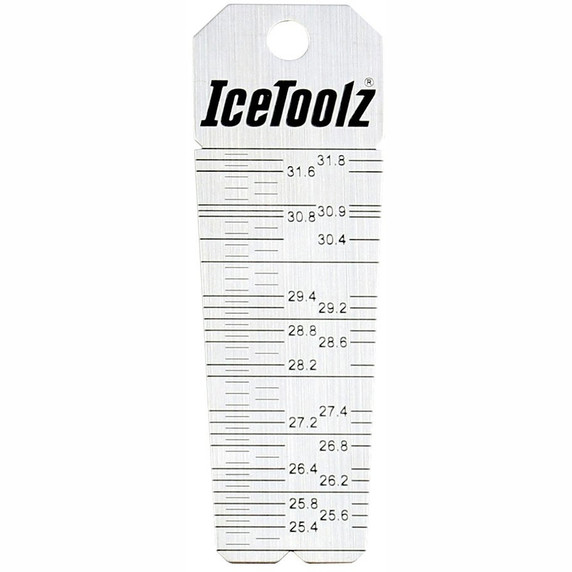 IceToolz The Wat Seat Tube Gauge