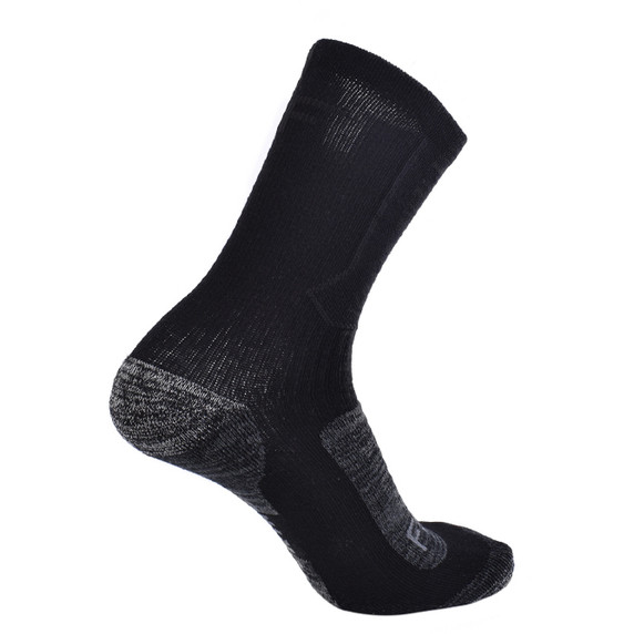 FLR Merino Wool Cycling Socks Black