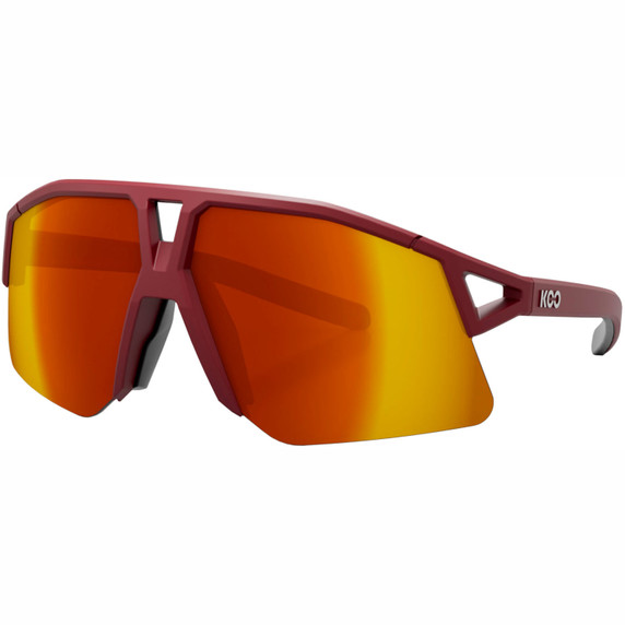 KOO Hype Dark Red Matt W/Red Mirror Lens