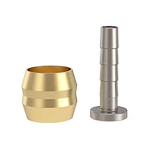 EZMTB Brass Olive & Barb Shimano BH90 Shimano For OD 5.0 x ID 2.1 Hose