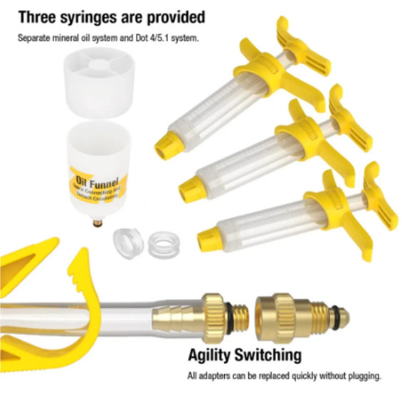 EZMTB Universal Brake Bleed Kit Workshop Model