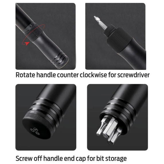 Azur Clever Valve Mini Pump + 8-In-1 Screwdriver