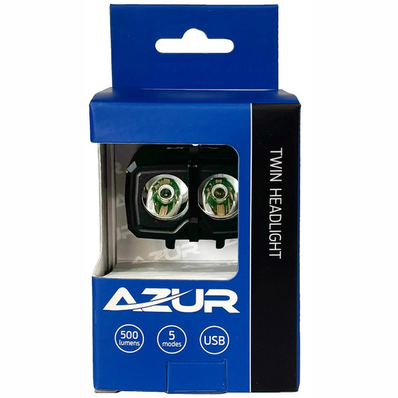 Azur Twin Headlight 500 Lumen