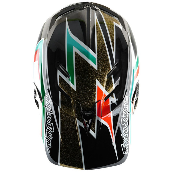 Troy Lee Designs D4 AS Carbon Helmet Frames Black/Gold