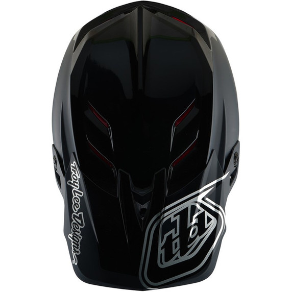 Troy Lee Designs D4 AS Polyacrylite Helmet Shadow Black