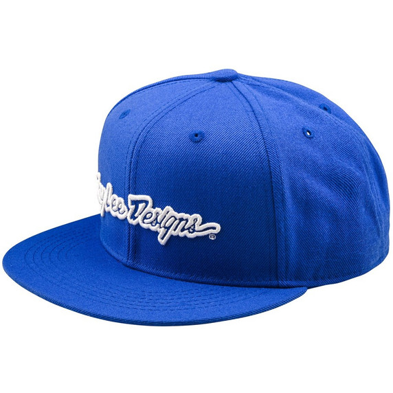 Troy Lee Designs Flat Bill Snapback Signature OSFA