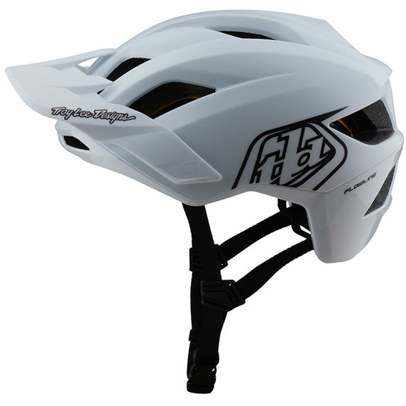 Troy Lee Designs Flowline AS Helmet Point White/Black