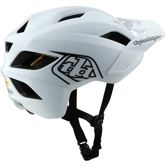 Troy Lee Designs Flowline AS Helmet Point White/Black