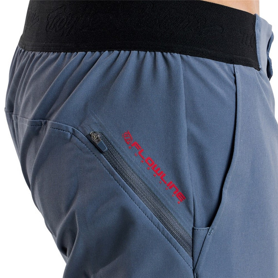 Troy Lee Designs Flowline Superlyte Short Mono Steel Blue