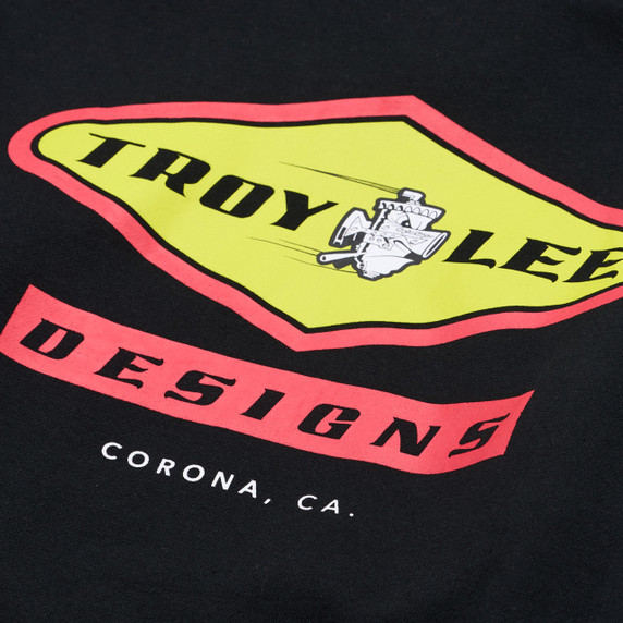 Troy Lee Designs Pullover Hoodie Carb Black