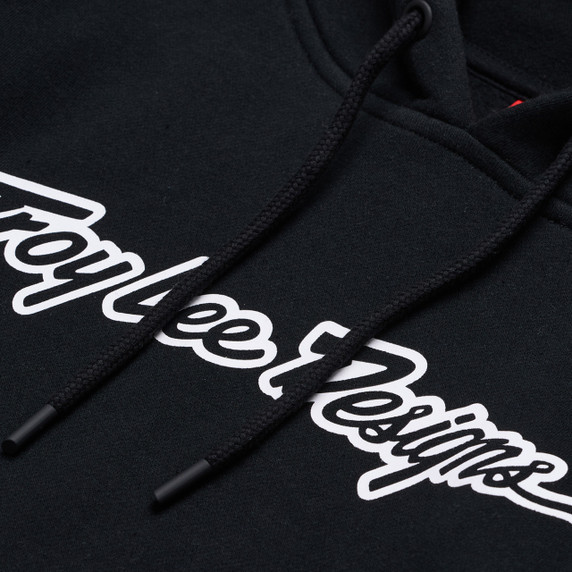 Troy Lee Designs Pullover Hoodie Signature Black
