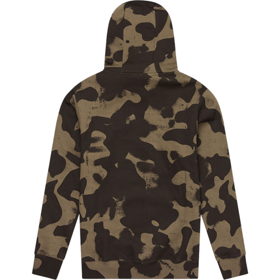 Troy Lee Designs Pullover Hoodie Signature Olive Camo