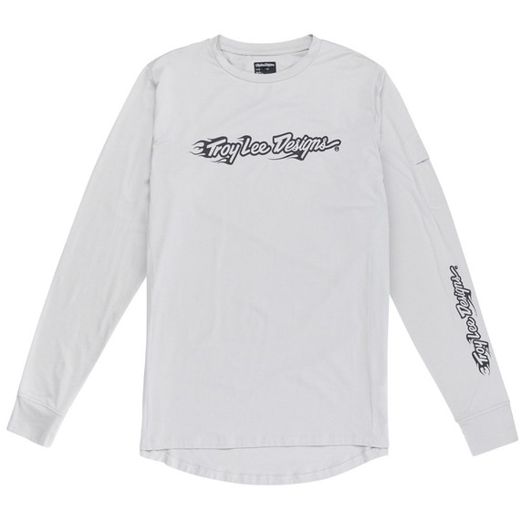 Troy Lee Designs Ruckus Long Sleeve Ride Tee Burn Out Mist