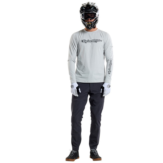 Troy Lee Designs Ruckus Long Sleeve Ride Tee Burn Out Mist