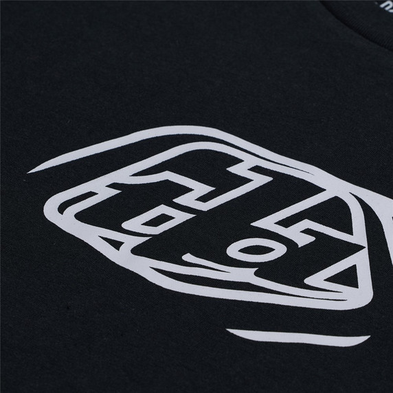 Troy Lee Designs Short Sleeve Tee Badge Black