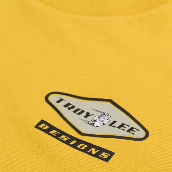 Troy Lee Designs Short Sleeve Tee Carb Gold