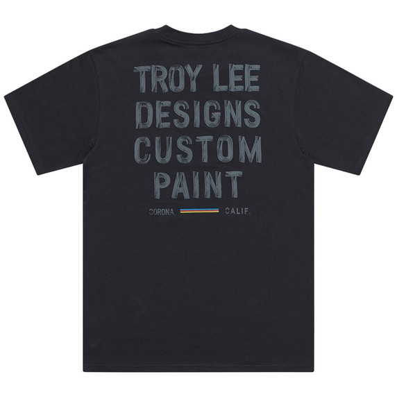Troy Lee Designs Short Sleeve Tee Paint Shop Carbon