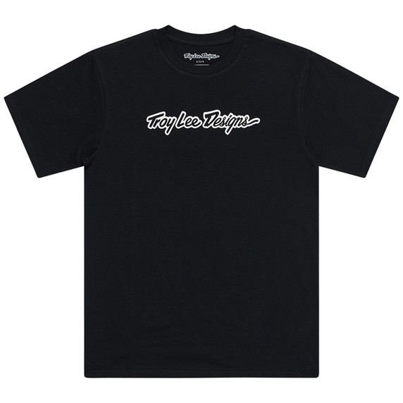 Troy Lee Designs Short Sleeve Tee Signature Black