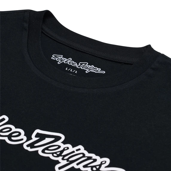 Troy Lee Designs Short Sleeve Tee Signature Black