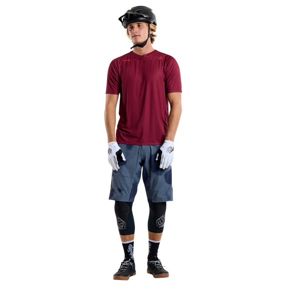 Troy Lee Designs Skyline Air SS Jersey Mono Oxblood
