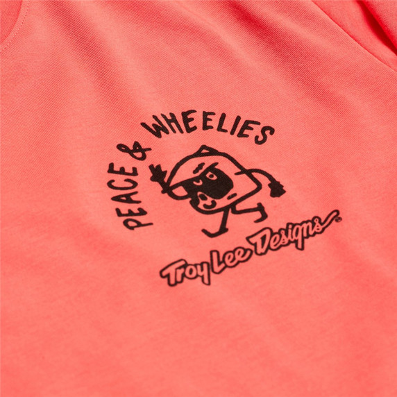 Troy Lee Designs Skyline Long Sleeve Ride Tee P&W Melon