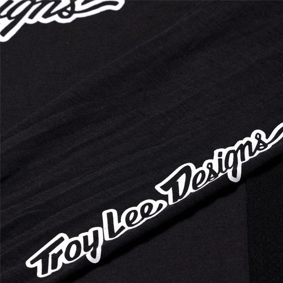 Troy Lee Designs Skyline Long Sleeve Ride Tee Signature Black