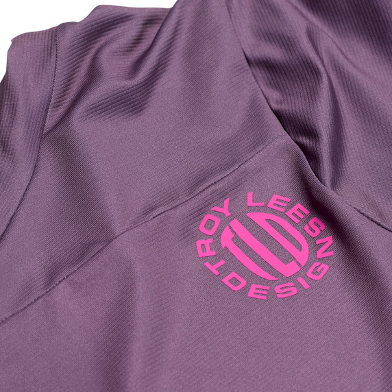 Troy Lee Designs Skyline LS Jersey Radioscape Deep Purple
