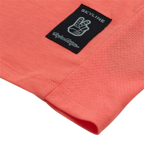 Troy Lee Designs Skyline Short Sleeve Ride Tee P&W Melon