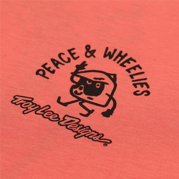 Troy Lee Designs Skyline Short Sleeve Ride Tee P&W Melon