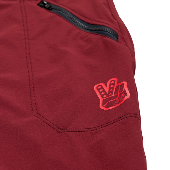 Troy Lee Designs Skyline Trail Short Mono Oxblood