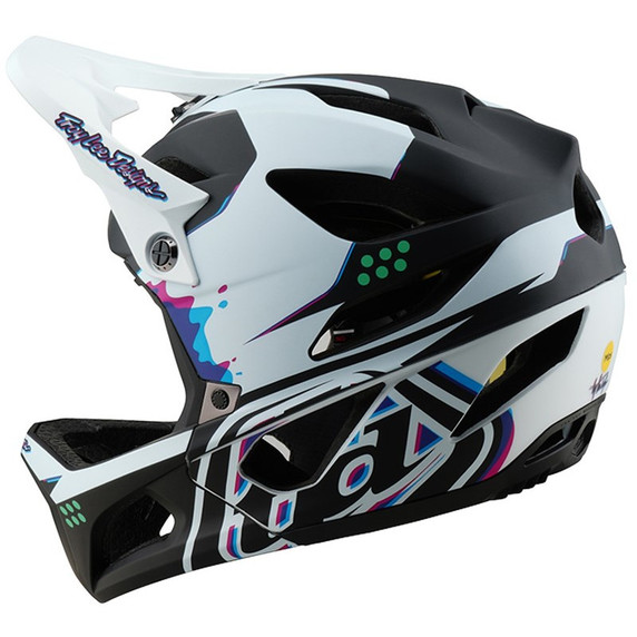 Troy Lee Designs Stage AS Helmet Trooper White
