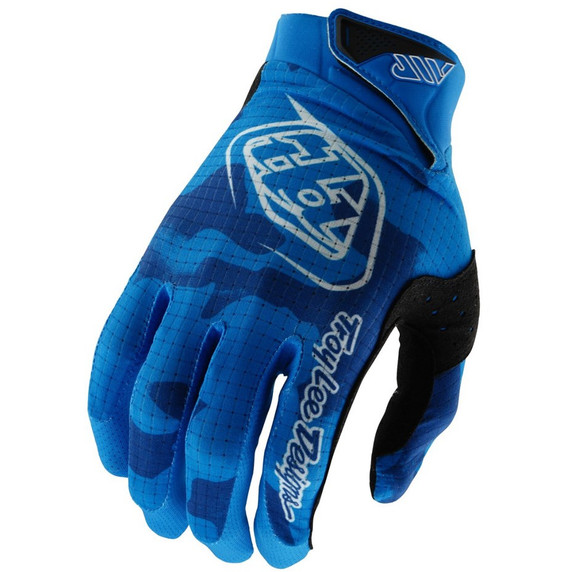Troy Lee Designs Youth Air Glove Blotted Bright Blue