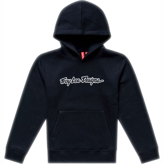 Troy Lee Designs Youth Pullover Signature Black