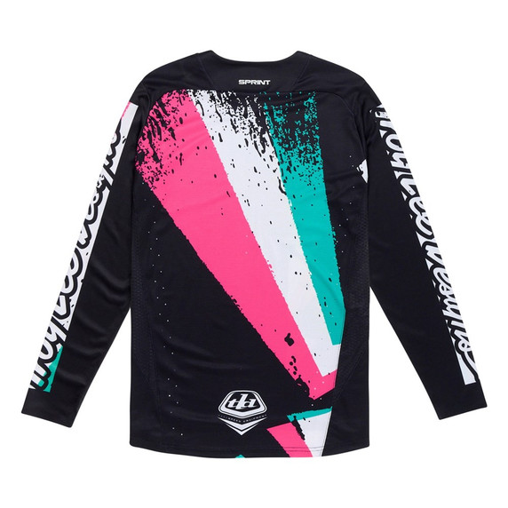 Troy Lee Designs Youth Sprint Jersey Full Pull Black