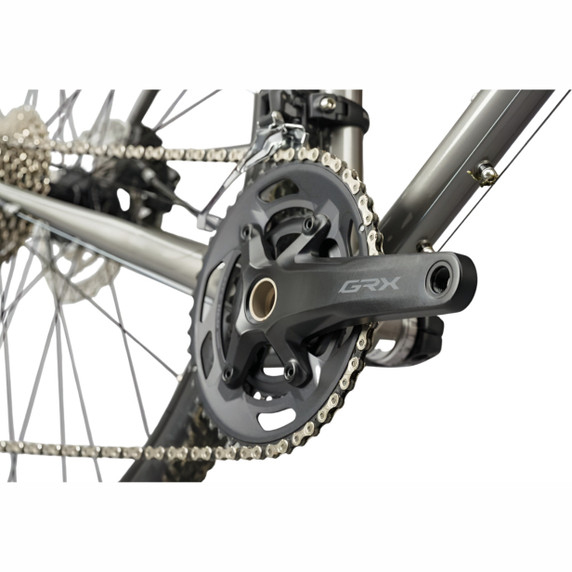 Genesis Croix de Fer 20 Flat Bar Gravel Bike Silver