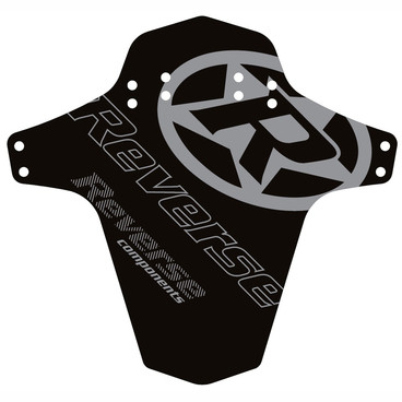 Reverse Components Mudfender - Reverse Components Logo  - Black/Grey