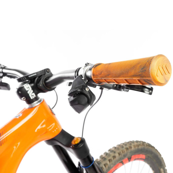 All Mountain Style Berm Grips - Orange Camo
