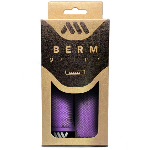 All Mountain Style Berm Grips - Purple Camo