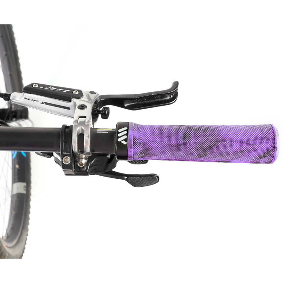 All Mountain Style Berm Grips - Purple Camo