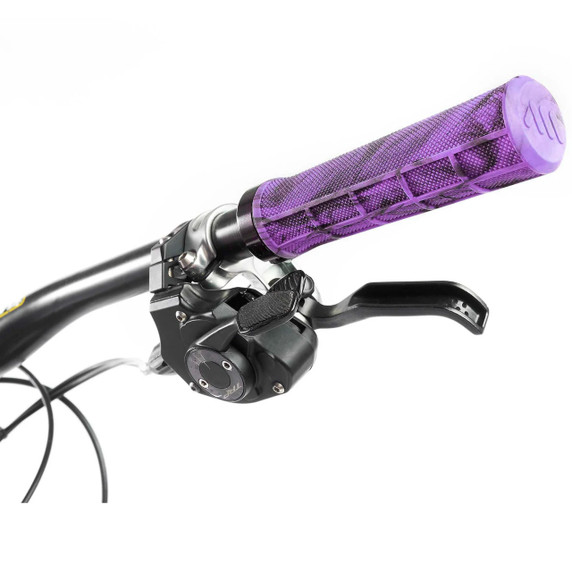 All Mountain Style Berm Grips - Purple Camo