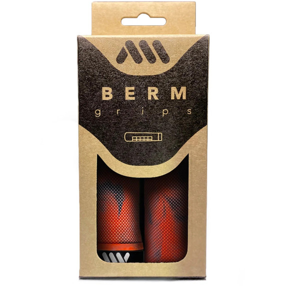 All Mountain Style Berm Grips - Red Camo
