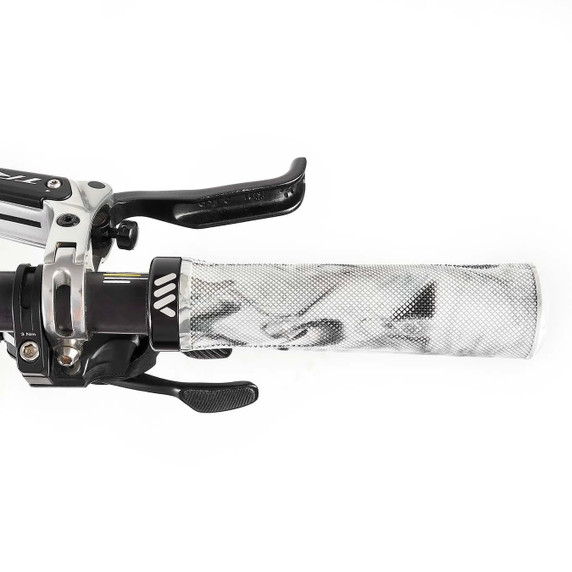 All Mountain Style Berm Grips - White Camo