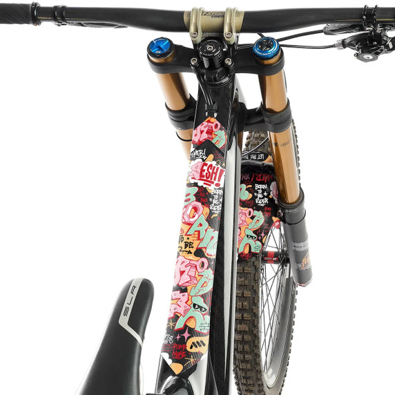 All Mountain Style Frame Guard Extra - Born to Be Rider Red