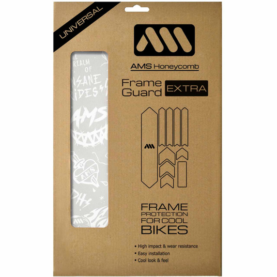 All Mountain Style Frame Guard Extra - Hell Gang White