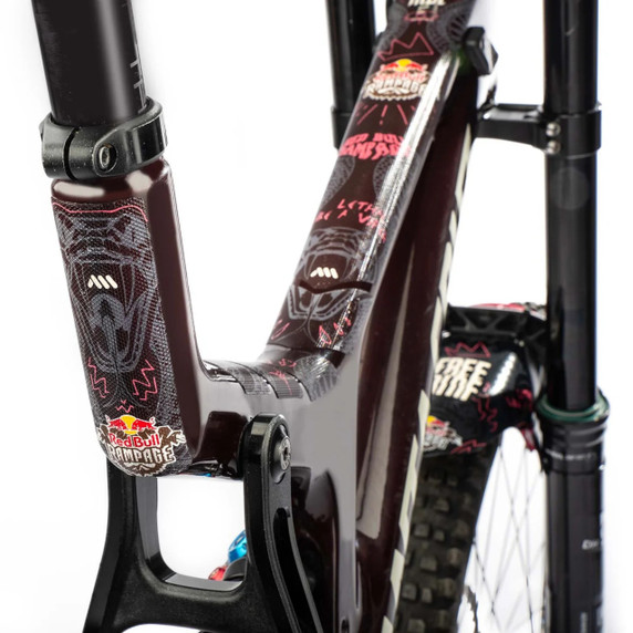 All Mountain Style Frame Guard Extra - Red Bull Rampage Freeride White