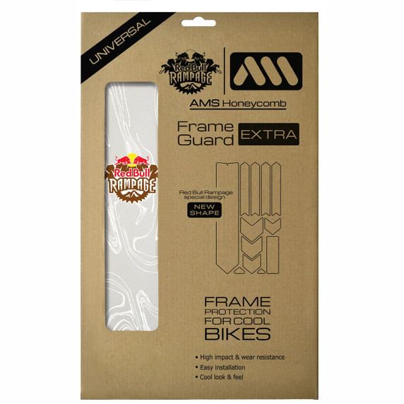 All Mountain Style Frame Guard Extra - Red Bull Rampage Ridgeline White