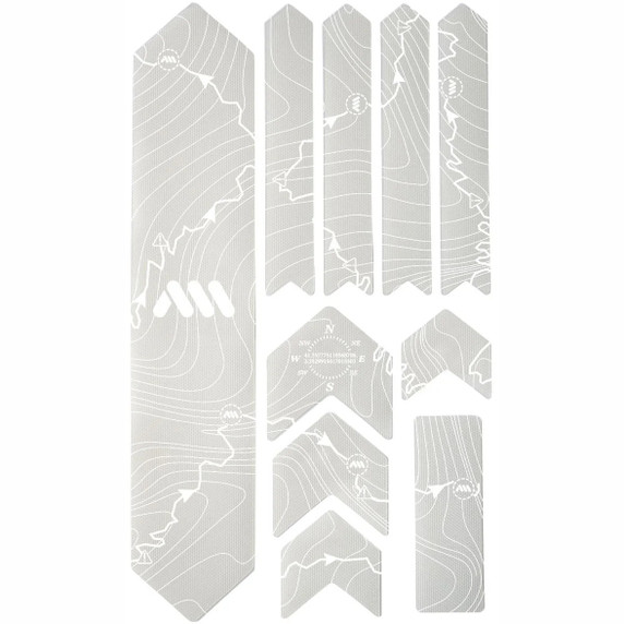 All Mountain Style Frame Guard Extra - Tracks White