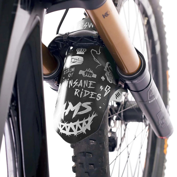 All Mountain Style Mud Guard - Hell Gang White