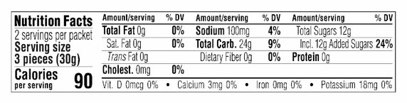 Clif Shot Bloks Energy Chews Salted Watermelon 60g