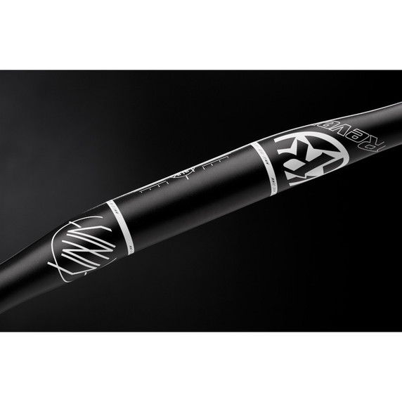 Reverse Components Handlebar Nico Vink 810mm 35mm 35mm Rise - Black/White